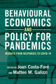 Book cover of: Behavioural Economics and Policy for Pandemics. By: Joan Costa-Font