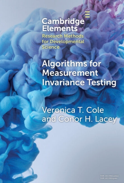 Book cover of: Algorithms for Measurement Invariance Testing. By: Veronica Cole