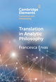 Book cover of: Translation in Analytic Philosophy