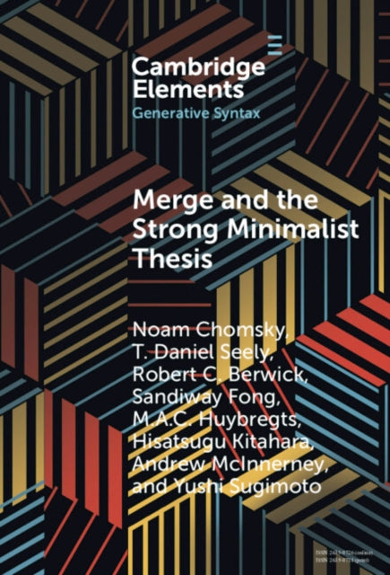 Merge and the Strong Minimalist Thesis 9781009462266 Noam Chomsky