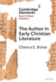 Book cover of: Author in Early Christian Literature