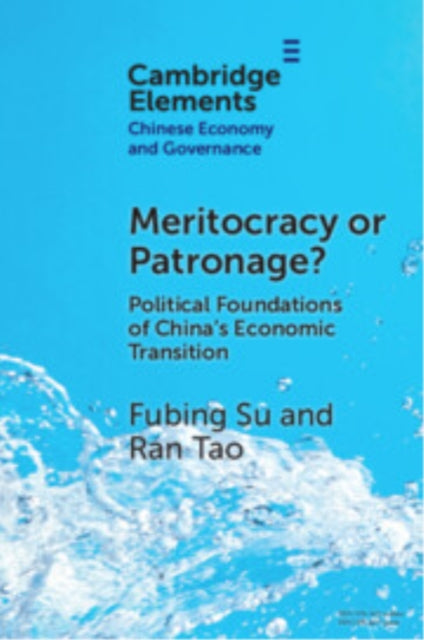 Book cover of: Meritocracy or Patronage?