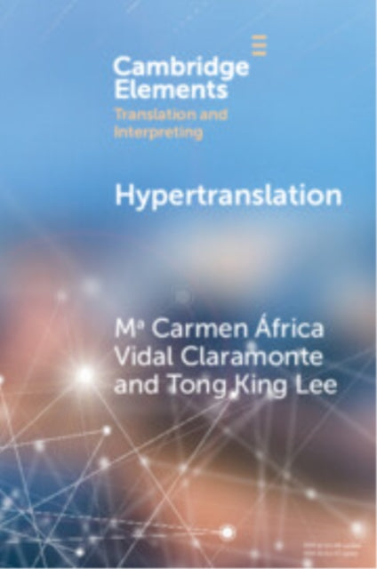Book cover of: Hypertranslation. By: Mª Carmen África Vidal Claramonte