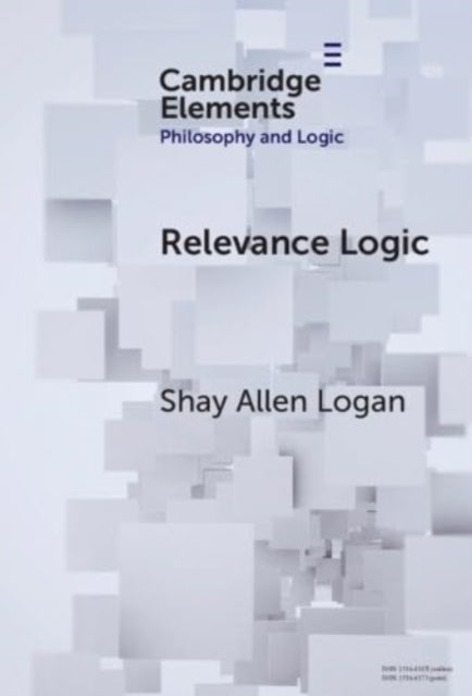 Book cover of: Relevance Logic