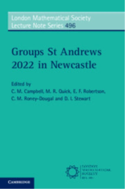 Book cover of: Groups St Andrews 2022 in Newcastle. By: C. M. Campbell
