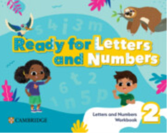 Book cover of: Ready, Set, Grow! Level 2 Letters and Numbers Workbook American English