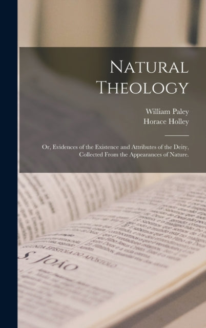 Book cover of: Natural Theology. By: William 1743-1805 Paley