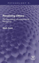 Book cover of: Perceiving Others. By: Mark Cook