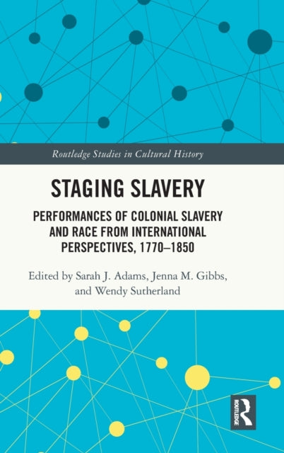 Book cover of: Staging Slavery. By: Sarah J. Adams
