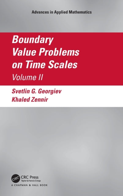 Book cover of: Boundary Value Problems on Time Scales, Volume II. By: Svetlin Georgiev