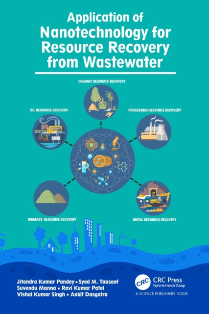 Book cover of: Application of Nanotechnology for Resource Recovery from Wastewater. By: Jitendra K. Pandey
