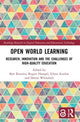 Book cover of: Open World Learning. By: Bart Rienties