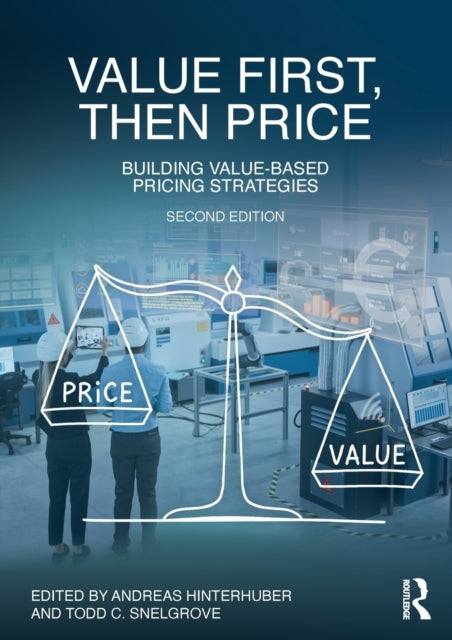 Book cover of: Value First, Then Price. By: Andreas Hinterhuber