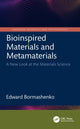 Book cover of: Bioinspired Materials and Metamaterials. By: Edward Bormashenko