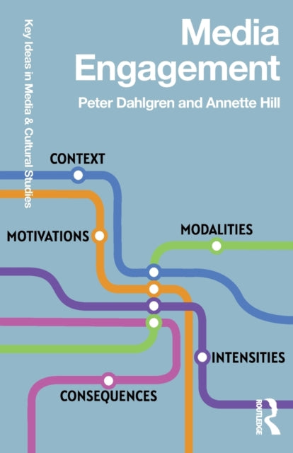 Book cover of: Media Engagement. By: Peter Dahlgren