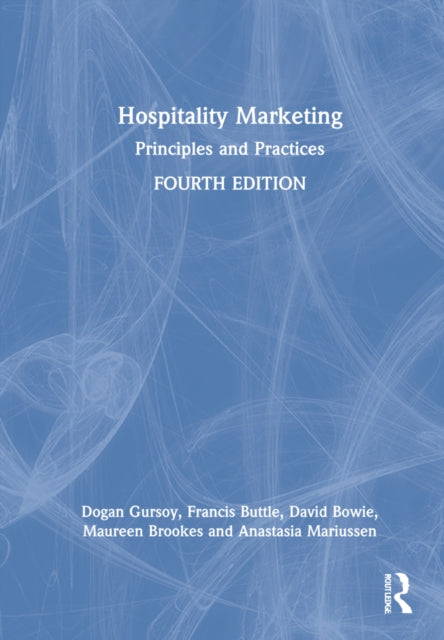 Book cover of: Hospitality Marketing. By: Dogan Gursoy