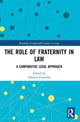 Book cover of: Role of Fraternity in Law. By: Adriana Cosseddu