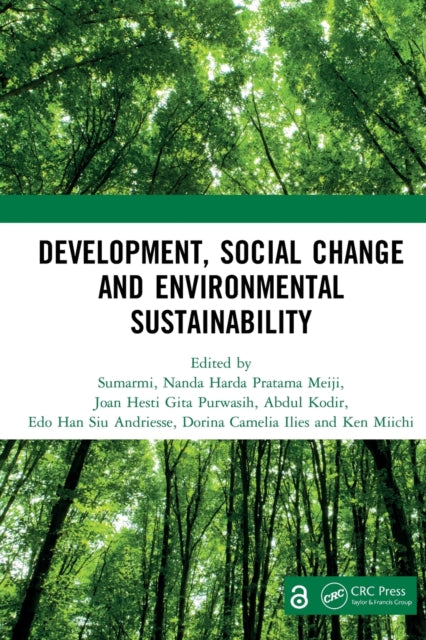 Book cover of: Development, Social Change and Environmental Sustainability. By: Sumarmi