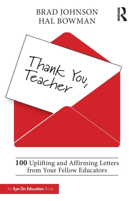 Book cover of: Thank You, Teacher. By: Brad Johnson