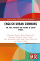 Book cover of: English Urban Commons. By: C. P. Rodgers