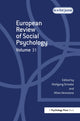 Book cover of: European Review of Social Psychology: Volume 31. By: Gordon Hodson