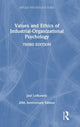 Book cover of: Values and Ethics of Industrial-Organizational Psychology. By: Joel Lefkowitz