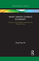 Book cover of: What Drives China’s Economy. By: Qing-Ping Ma