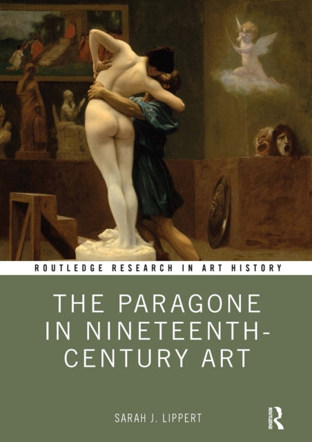 Book cover of: Paragone in Nineteenth-Century Art. By: Sarah J. Lippert