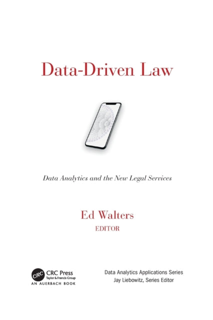 Book cover of: Data-Driven Law. By: Edward J. Walters