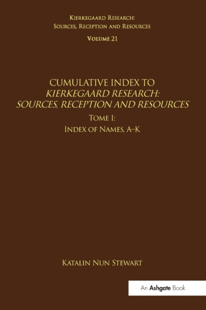 Book cover of: Volume 21, Tome I: Cumulative Index. By: Jon Stewart