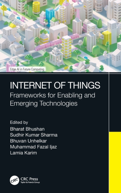 Book cover of: Internet of Things. By: Bharat Bhushan