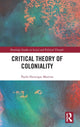 Book cover of: Critical Theory of Coloniality. By: Paulo Henrique Martins