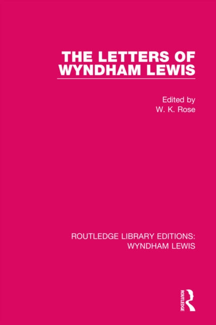 Book cover of: Letters of Wyndham Lewis. By: Wyndham Lewis