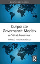 Book cover of: Corporate Governance Models. By: Marco Mastrodascio