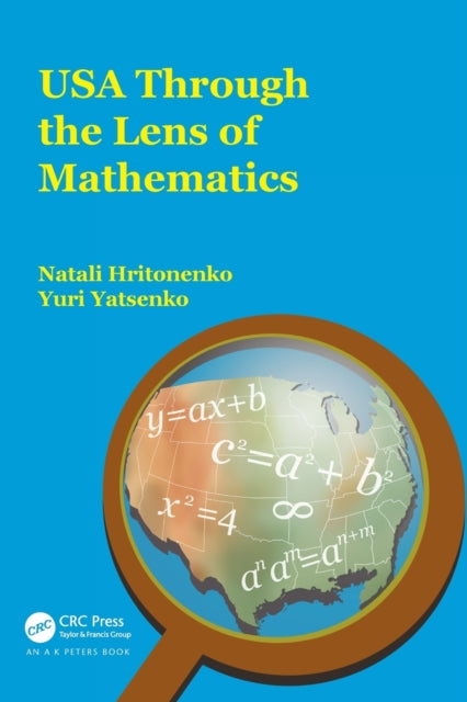 Book cover of: USA Through the Lens of Mathematics. By: Natali Hritonenko
