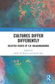 Book cover of: Cultures Differ Differently. By: S. N. Balagangadhara