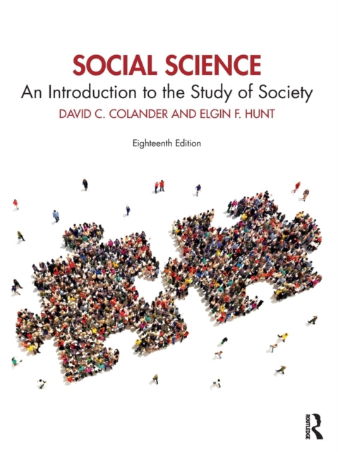 Book cover of: Social Science. By: David C. Colander