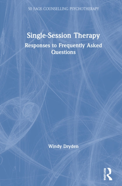 Book cover of: Single-Session Therapy. By: Windy Dryden