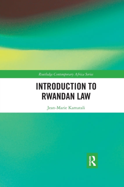 Book cover of: Introduction to Rwandan Law. By: Jean-Marie Kamatali