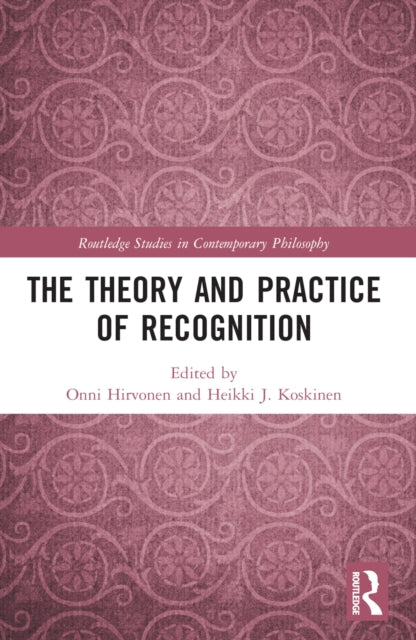 Book cover of: Theory and Practice of Recognition. By: Onni Hirvonen