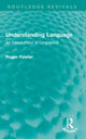 Book cover of: Understanding Language. By: Roger Fowler