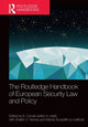 Book cover of: Routledge Handbook of European Security Law and Policy. By: Elena Conde