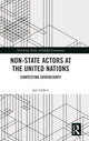 Book cover of: Non-State Actors at the United Nations. By: Jan Lüdert