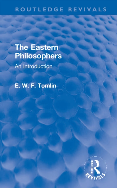 Book cover of: Eastern Philosophers. By: E. W. F. Tomlin