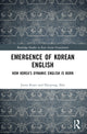 Book cover of: Emergence of Korean English. By: Jieun Kiaer