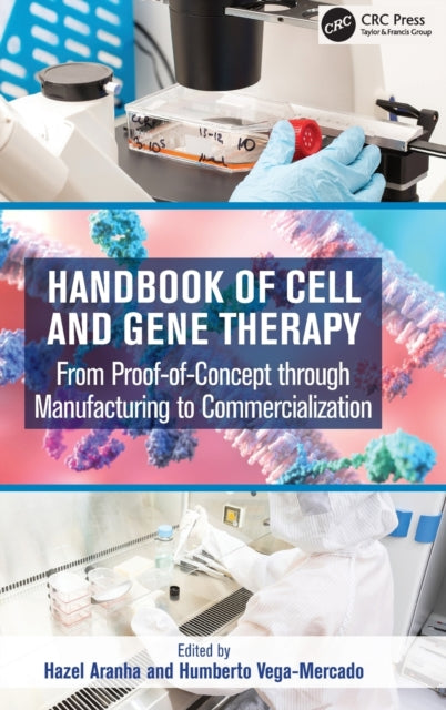 Book cover of: Handbook of Cell and Gene Therapy. By: Hazel Aranha