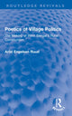 Book cover of: Poetics of Village Politics. By: Arild Engelsen Ruud
