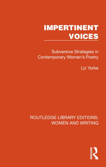 Book cover of: Impertinent Voices. By: Liz Yorke