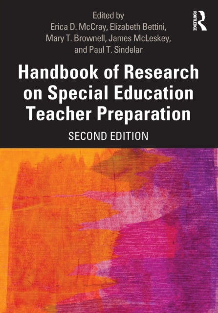 Book cover of: Handbook of Research on Special Education Teacher Preparation. By: Erica D. McCray