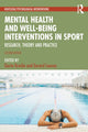 Book cover of: Mental Health and Well-being Interventions in Sport. By: Gavin Breslin